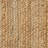 Ayanne Hand-Braided Scalloped Jute Brown Indoor Runner Rug with Non-skid Backing-1150869030