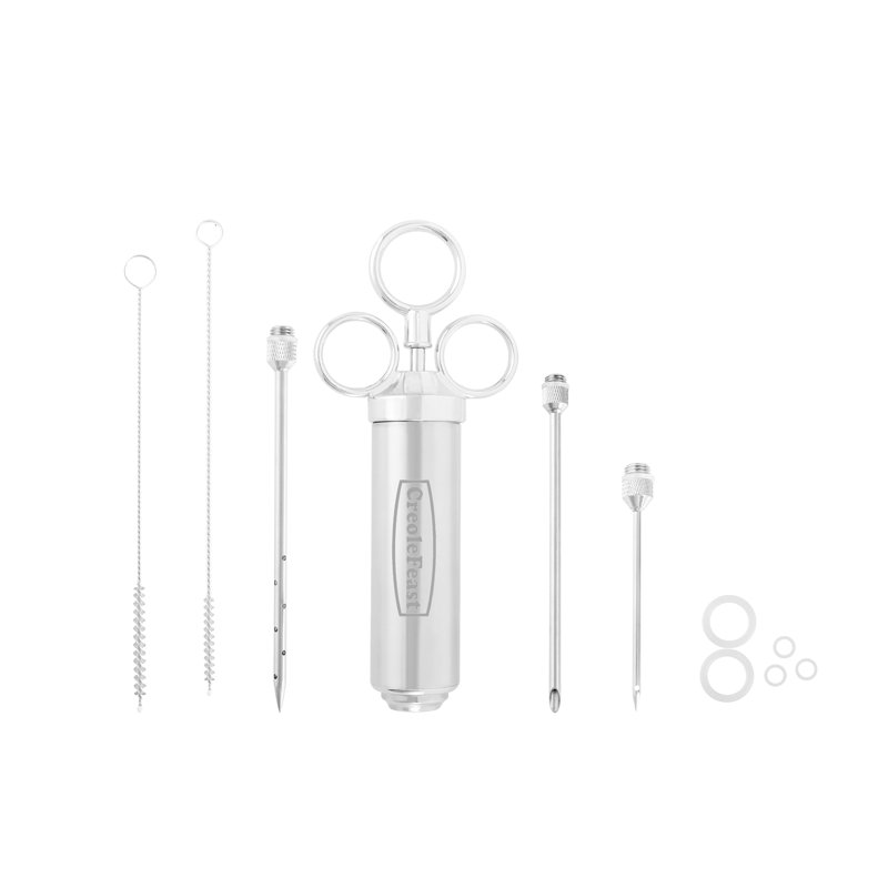 Creole Feast Stainless Steel Manual Meat Injector