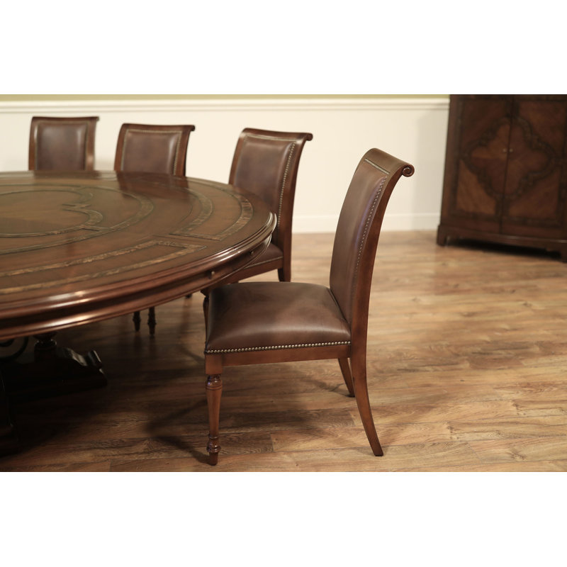 Round Solid Wood Dining Table