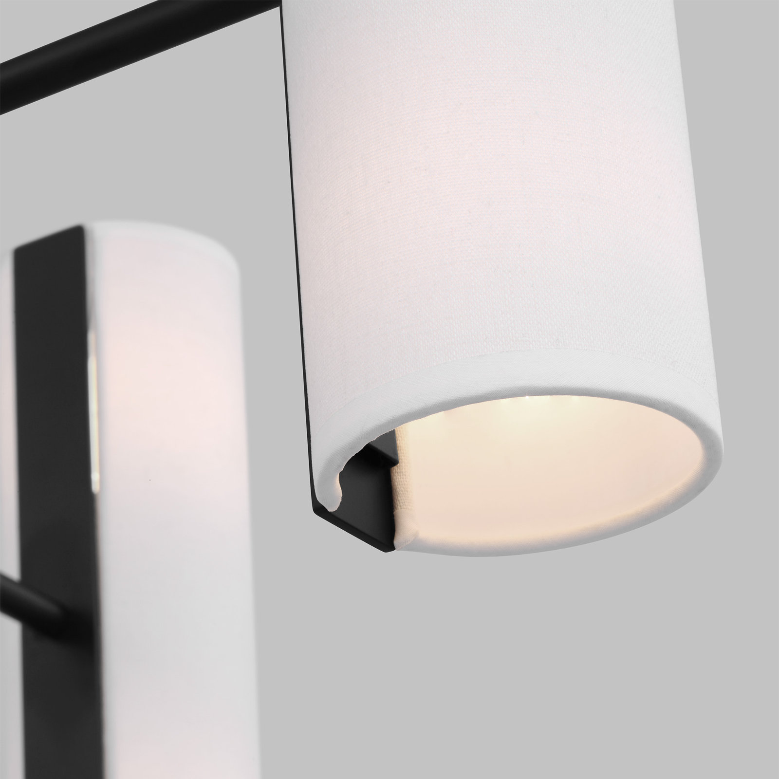 Capalino 8-Light Chandelier, Midnight Black, 19.625" H x 30" W x 30" D