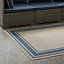 Tapis intérieur / extérieur bleu / beige-97091388