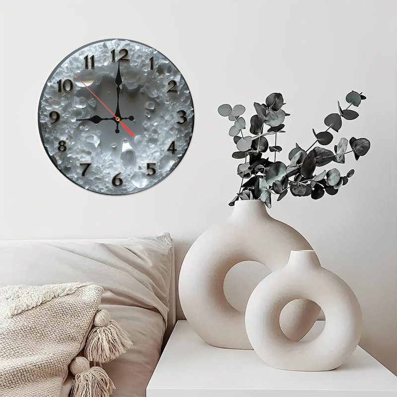 Horloge murale Geode