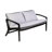 Daughtry Eucalyptus 4 - Person Patio Conversation Set with Cushions-1125907426