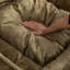 Lit rembourré pour chien avec coussin de massage, mousse épaisse et coussins réglables en velours doux, coussin décoratif,