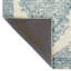 Tapis décoratif bleu oriental beige-421645995