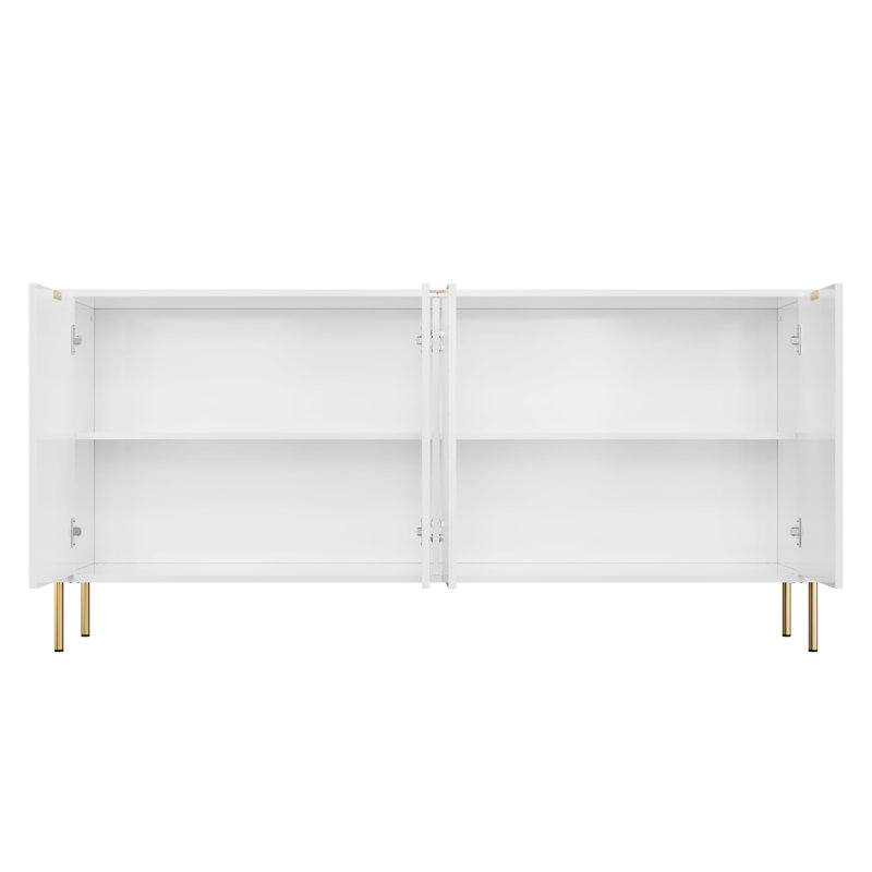 Ryli 62.99'' 4-Door Sideboard, White