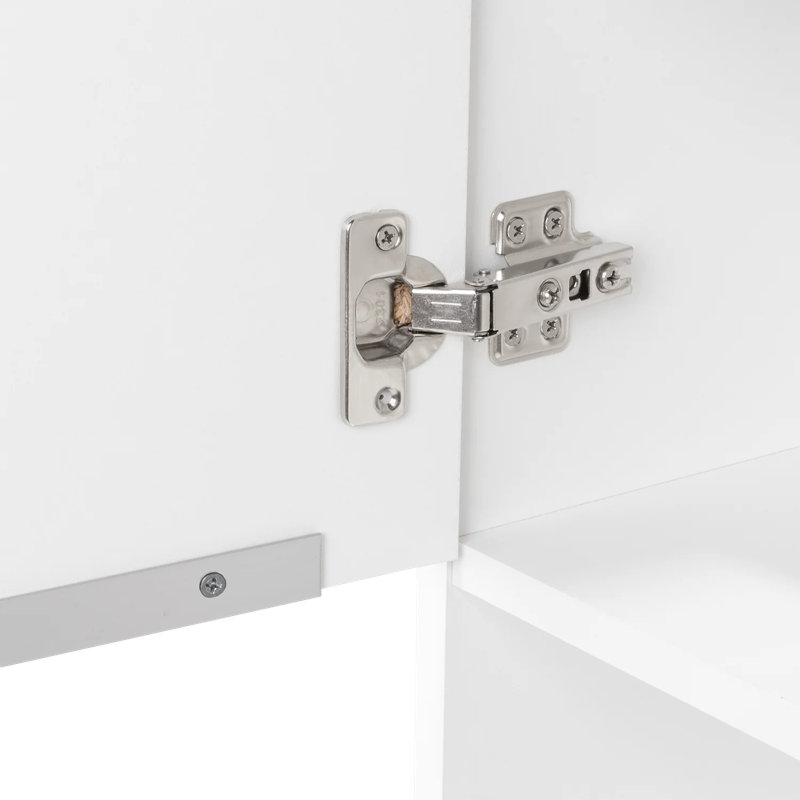 Brisen 1-Door Wall Mounted Bathroom Cabinet, White