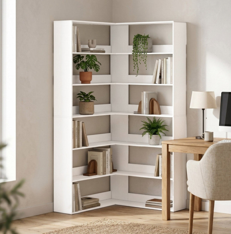 180.01 cm H x 90.01 cm W Bookcase