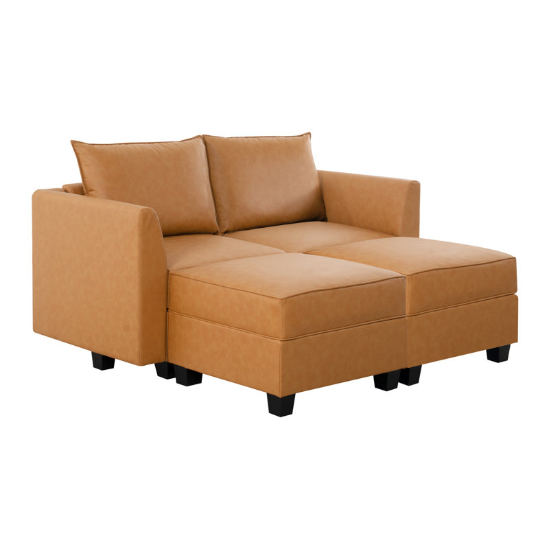 Canapé modulaire Rudolfine, Caramel