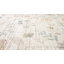 Tapis traditionnel oriental en polyester crème Gurpaige-1461592590