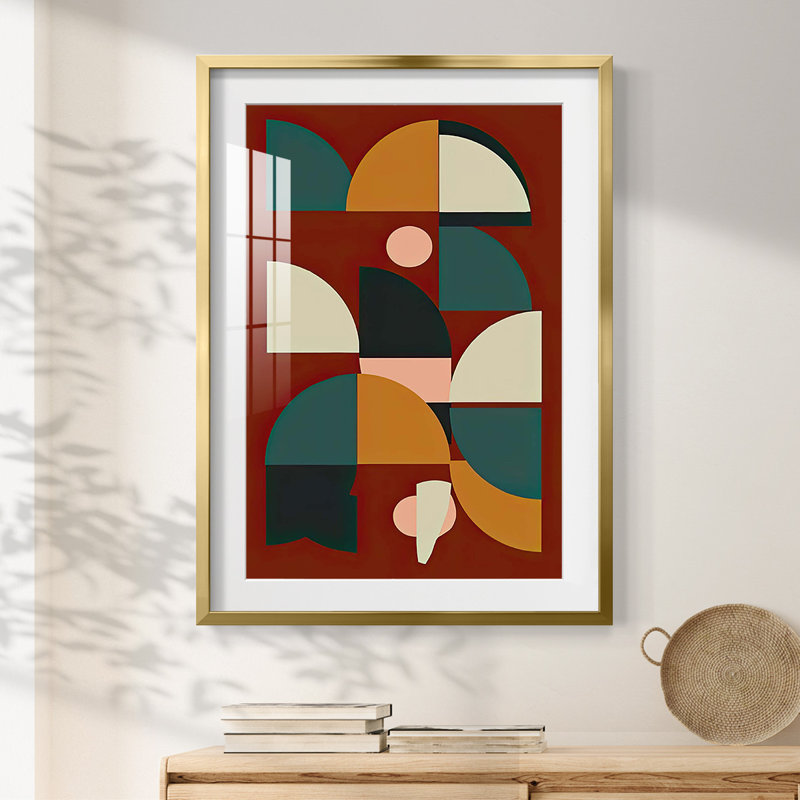Arches on Rust II -Framed Print