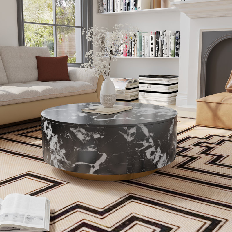 Table basse simple Diljeet, Black