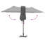Garden Parasol Polyester and Aluminium Outdoor Shade UV Sun Protection-1543355949
