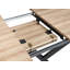ANSELL Extendable Metal Base Dining Table