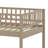 Full XL Over Queen Bunk Bed With Guardrails And Ladder-1026937880