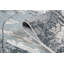 Tapis abstrait minuit veiné - gris et beige-100014170
