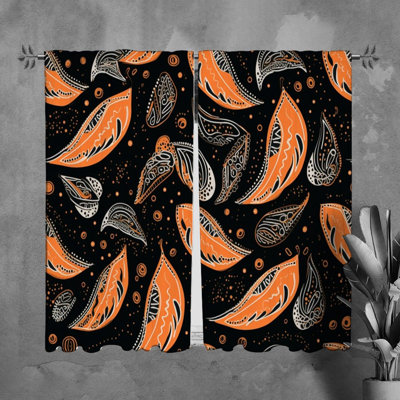 Rideau en polyester 2 pièces Landric