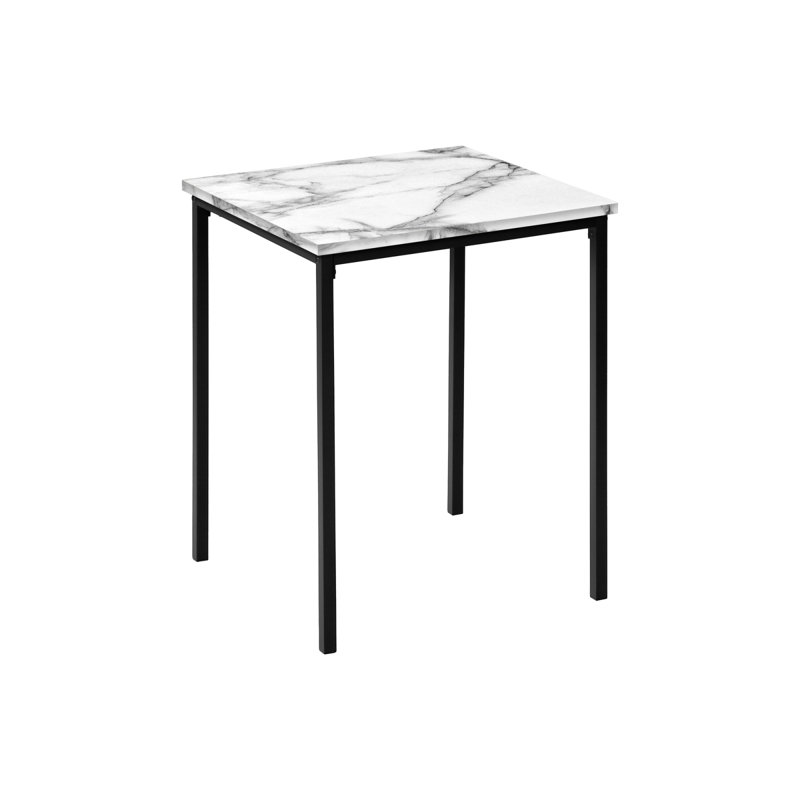 Ensemble de table, ensemble de 3 pièces, café, stratifié aspect marbre, contemporain, moderne