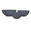 Reinforced Stone Bowl Planter, Lightweight Frostproof Outdoor Plant Pot, Bonsai Pot, Garden Planter with Drainage Holes, Alpine Shallow Planter-1167350049-1167350053