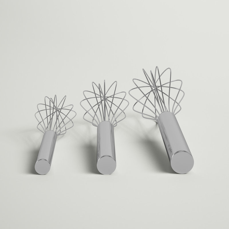 BergHOFF 3-Piece Stainless Steel Balloon Whisk Set