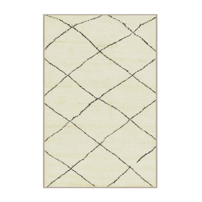 Tapis abstrait moderne 2938