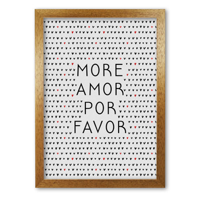 More Amor Love - Print