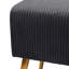Tabouret de repose-pieds rectangulaire en velours-679863225