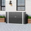 Fishersville 7 Ft. W X 4 Ft. D Metal Bike Shed-1759129301
