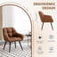 Ellicottville Faux Leather Armchair