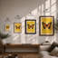 Golden Butterfly Modern - Print-677796052-677796053