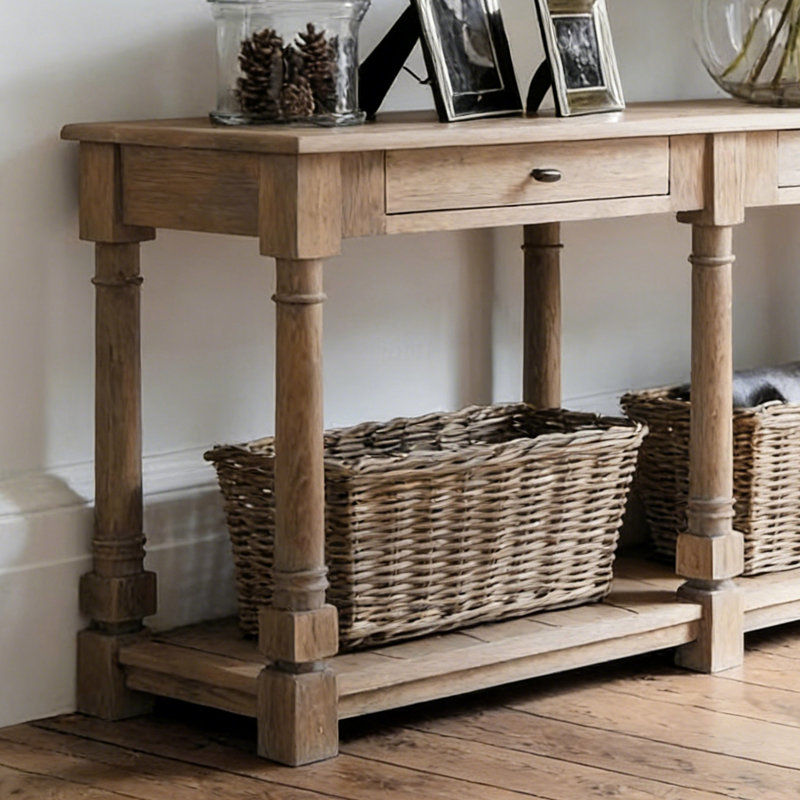 American style retro console table