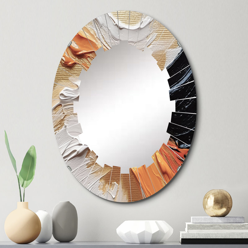 Baranof Oval Mirror, 30" x 20"
