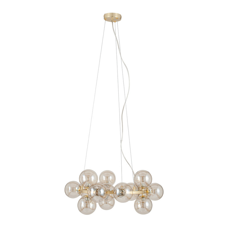 Ailis 15 - Light Geometric Pendant, Gold
