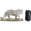 Figurine de tigre du Bengale en hiver