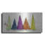Art mural en métal «The Christmas Lin up» par Anika Goodhue, 48 po x 24 po