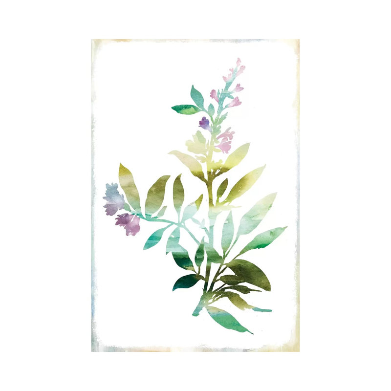 Summer Botanical III - Wrapped Canvas Painting, 101.6 cm H x 66.04 cm W x 1.91 cm D