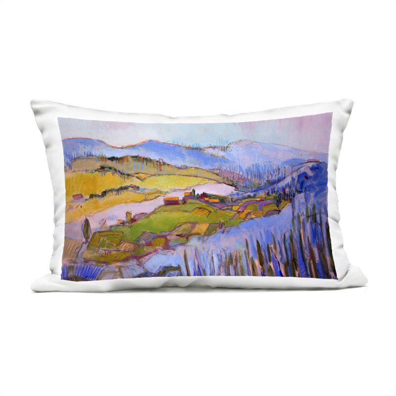 Coussin extérieur Vivid Abstract Coast