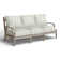 Haley Teak Outdoor Lattice Back Sofa