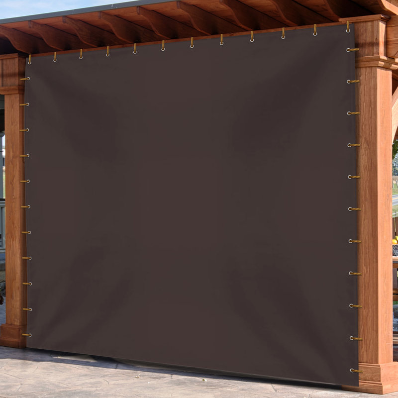 Heavy Duty Multipurpose Waterproof Tarp, Outdoor Protective Tarpaulin with Reinforce & UV Resistant(4 x 7 ft), Brown