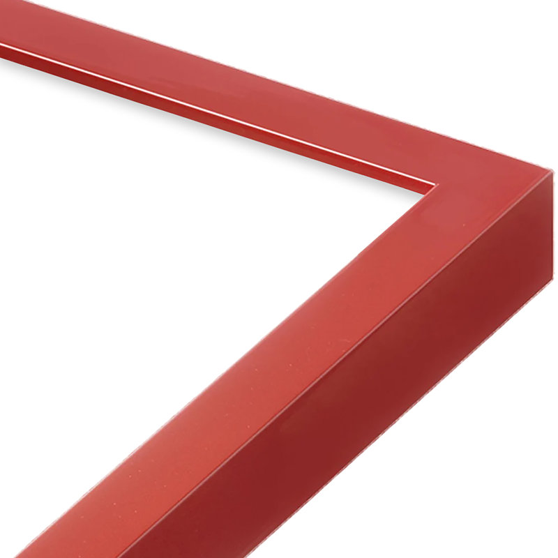«Chairs Sottsass» encadré par Jeff Jackson, reproduction, L 30 po x H 30 po, Papier avec cadre unique rouge