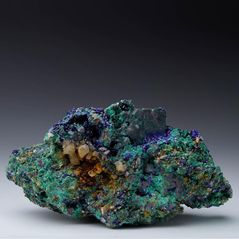 Azurite With Malachite – 430 Grams
