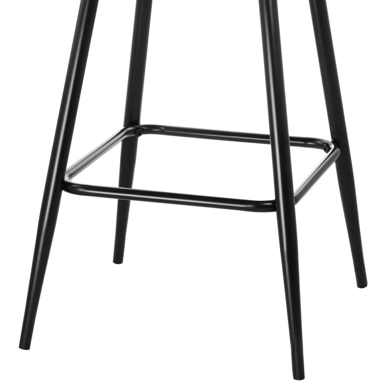 Stoffel Upholstered Counter Stool with Metal Frame