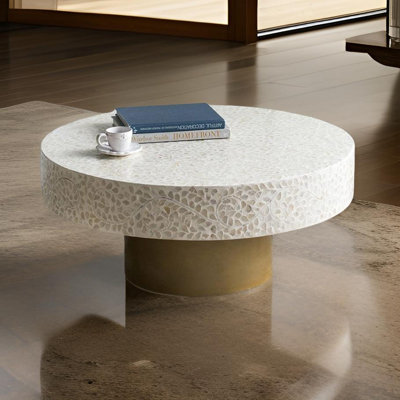 Table basse à piédestal Zaida