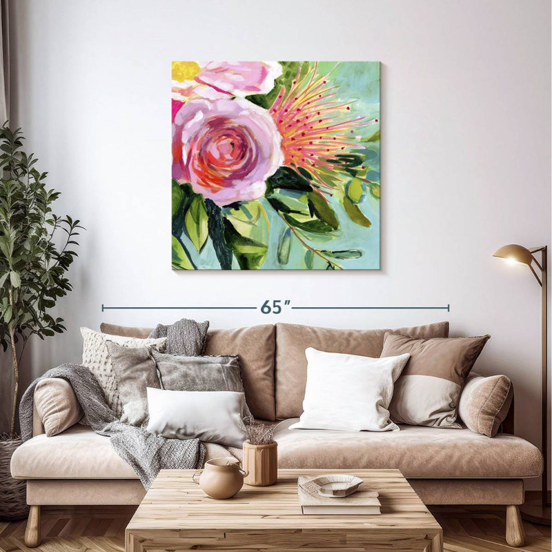 Harnek Brushy Floral I