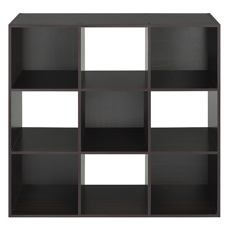 9-SECTION CUBE ORGANIZER-ESPRESSO, Expresso