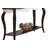 Mathias White & Walnut Finish Sofa Table