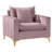 Naomi 36'' Wide Velvet Armchair-616805339