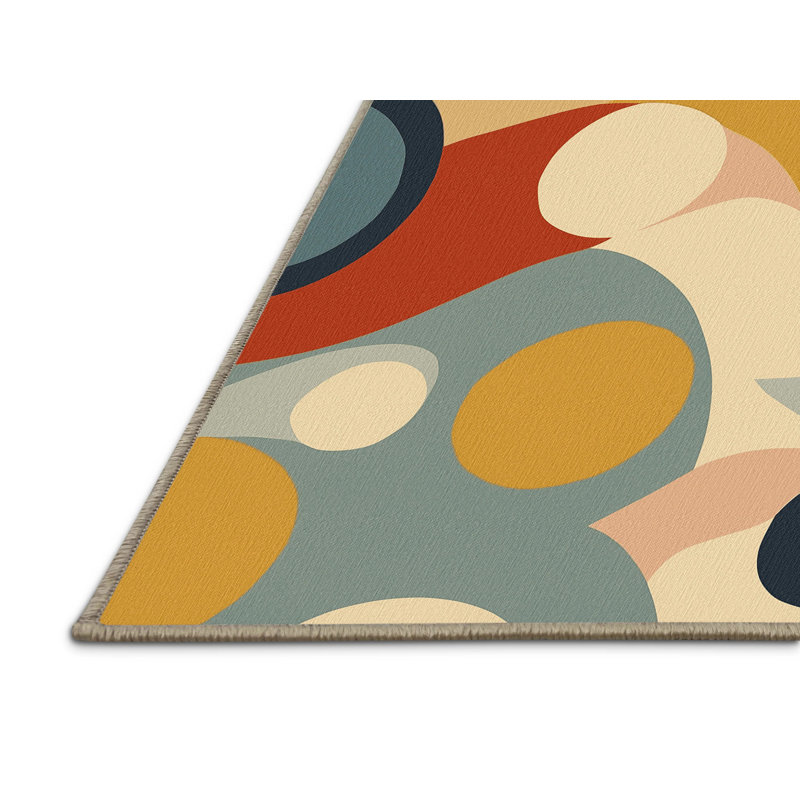 Tapis Groovy Jive, Rectangulaire 2 pi x 3 pi