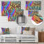 Motif néon Mars - paysage abstrait, art mural-1539950642-1539950646