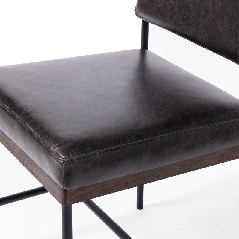 Popovich Dining Chair-Savile Flannel, Black